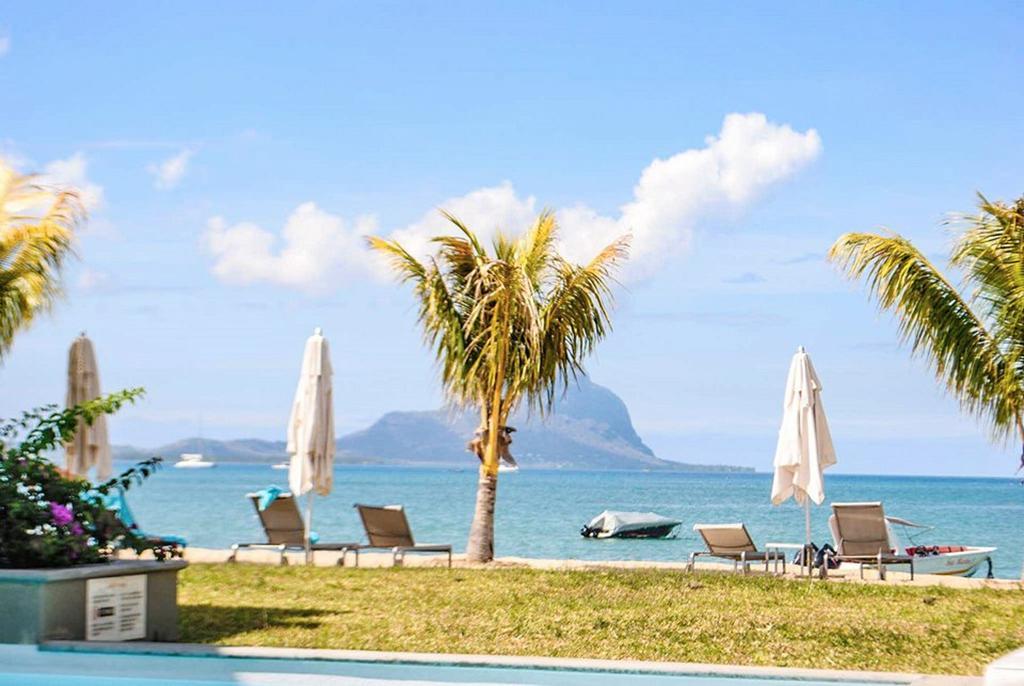 L'Escale 3 Bedrooms Sea View And Beachfront Suite By Dream Escapes Tamarin Buitenkant foto