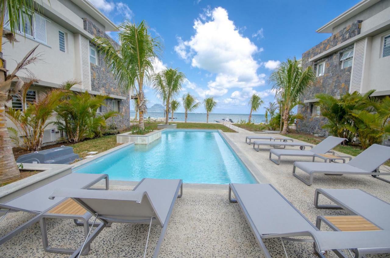 L'Escale 3 Bedrooms Sea View And Beachfront Suite By Dream Escapes Tamarin Buitenkant foto